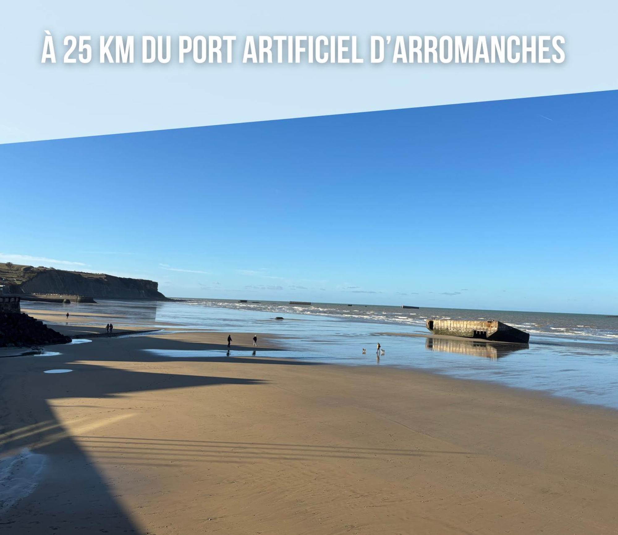 La Fromagerie Maison Lumineuse Et Spacieuse Beau Sejour 5 Ch Grand Jardin Clos 5Mn A Pied Commerces 10 Mn Plage Omaha Beach Proche Plages Du Debarquement Trevieres Dış mekan fotoğraf