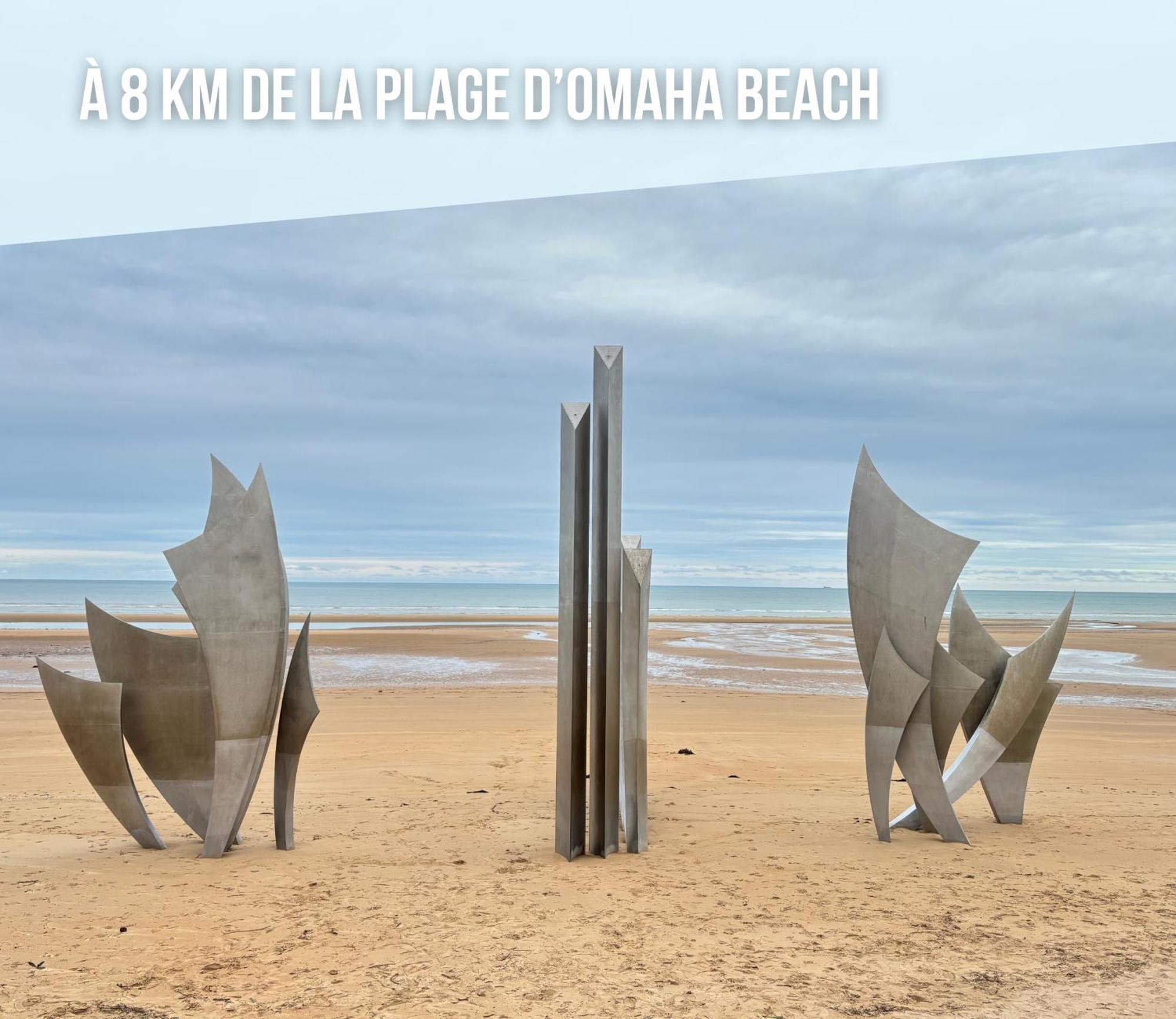 La Fromagerie Maison Lumineuse Et Spacieuse Beau Sejour 5 Ch Grand Jardin Clos 5Mn A Pied Commerces 10 Mn Plage Omaha Beach Proche Plages Du Debarquement Trevieres Dış mekan fotoğraf