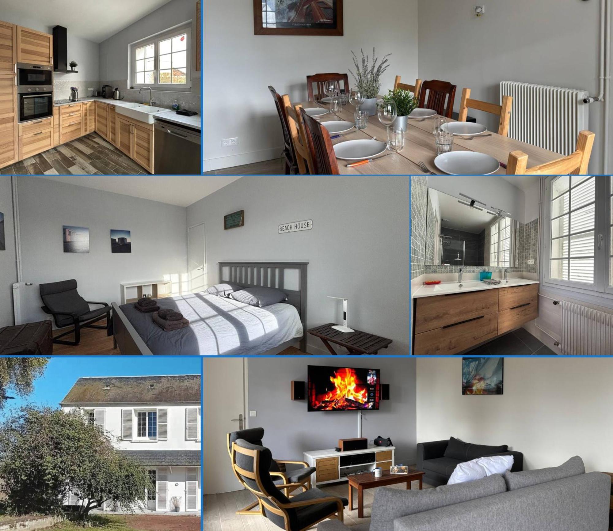 La Fromagerie Maison Lumineuse Et Spacieuse Beau Sejour 5 Ch Grand Jardin Clos 5Mn A Pied Commerces 10 Mn Plage Omaha Beach Proche Plages Du Debarquement Trevieres Dış mekan fotoğraf